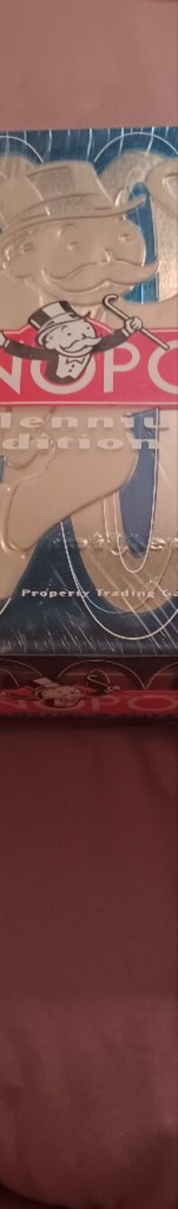 Hasbro Monopoly Tin Edition in Blue, Red, Silver